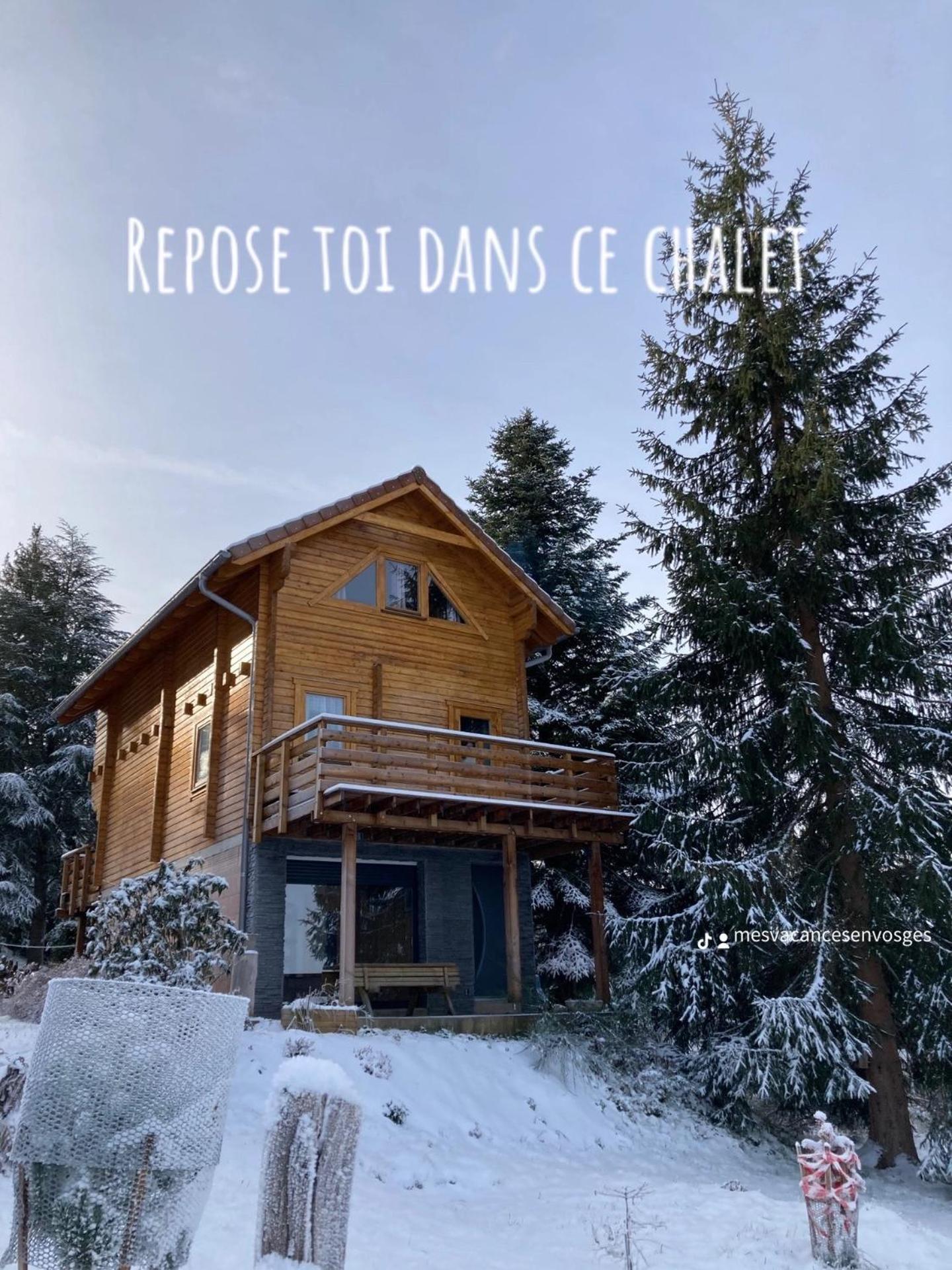 Chalet Authentique Au Calme, En Lisiere De Foret, Montagne, Sentiers 15Mn Gerardmer & Alsace "Chalet Mon Beau Sapin" Anould Exterior foto