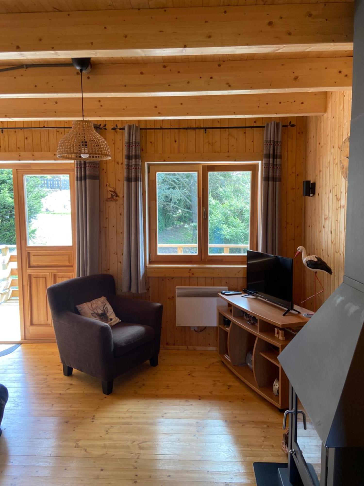Chalet Authentique Au Calme, En Lisiere De Foret, Montagne, Sentiers 15Mn Gerardmer & Alsace "Chalet Mon Beau Sapin" Anould Exterior foto